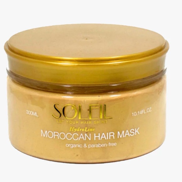Soleil Soleil Other - Soleil Moroccan Hair Mask Organic & Paraben-Free 300 ml Gold MRSP $140 Sealed